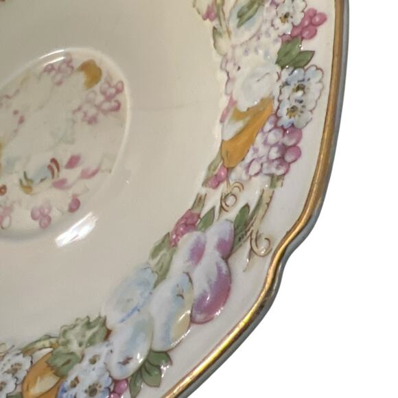 Vintage Five Crown Ducal "Florentine" Saucers Made in England - Picture 9 of 9
